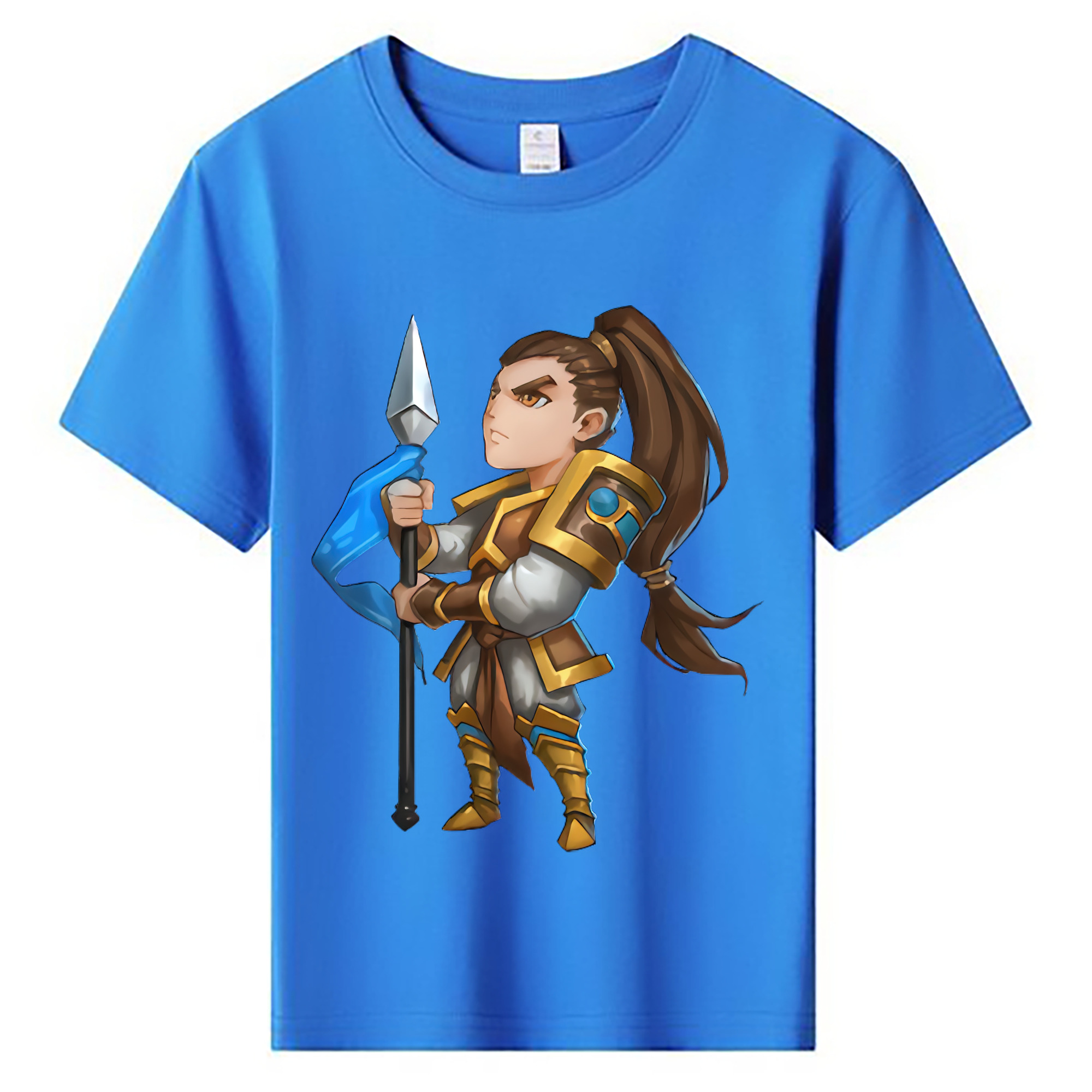 （画像用） リーグ・オブ・レジェンド League of Legends LOL 綿100％キッズTシャツ（フロントプリント）